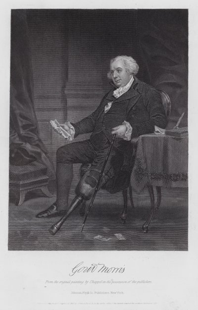 Gouvernour Morris (彫刻) 作： Alonzo (after) Chappel