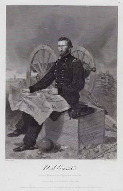 Ulysses S Grant（彫刻 作： Alonzo (after) Chappel