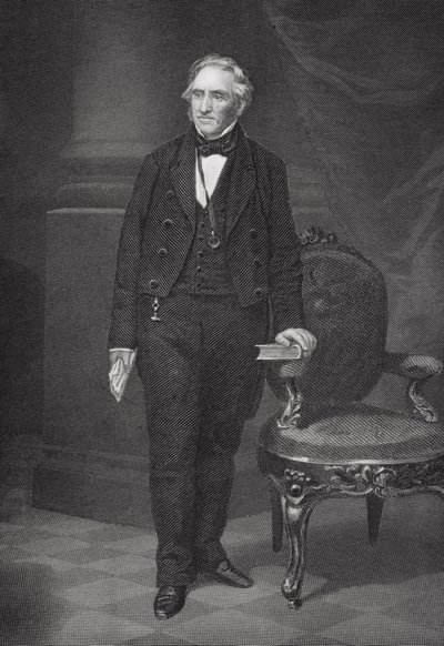 トーマス・ハート・ベントンの肖像（1782-1858） 作： Alonzo Chappel