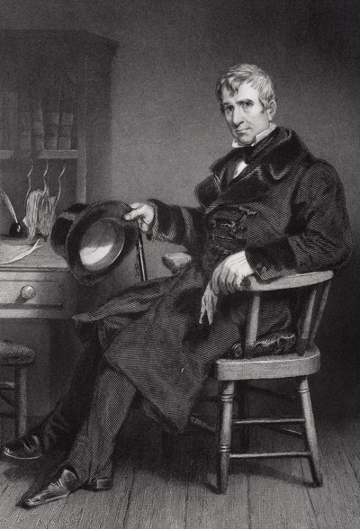 ウィリアム・ヘンリー・ハリソンの肖像（1773-1841） 作： Alonzo Chappel