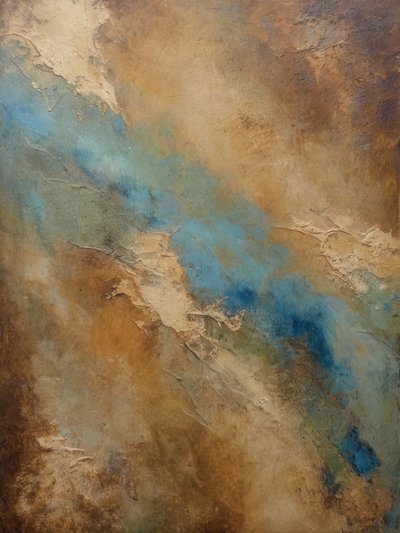 アースリー・ブルー・フロー 作： Alpenglow Workshop