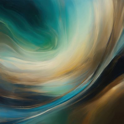 流動する地球の渦 作： Alpenglow Workshop