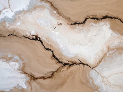 流れるような大理石の模様 作： Alpenglow Workshop