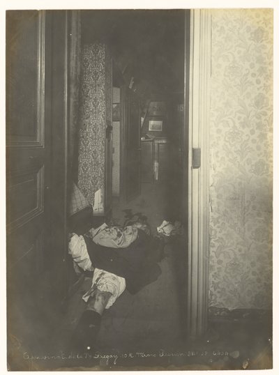 死体の発見 作： Alphonse Bertillon