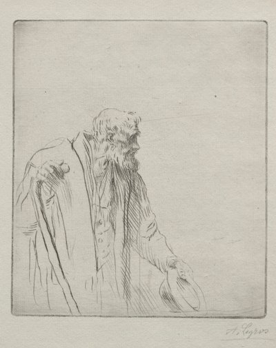 乞食 作： Alphonse Legros