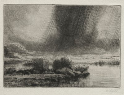 嵐。 作： Alphonse Legros