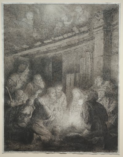 羊飼いの礼拝 作： Alphonse Legros