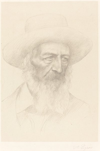 アルフレッド、テニスン卿 作： Alphonse Legros
