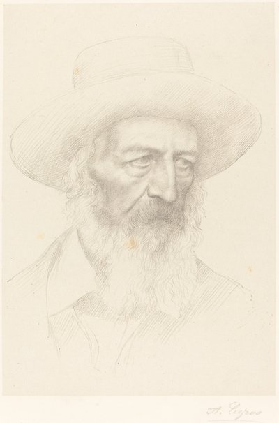 アルフレッド、テニスン卿 作： Alphonse Legros