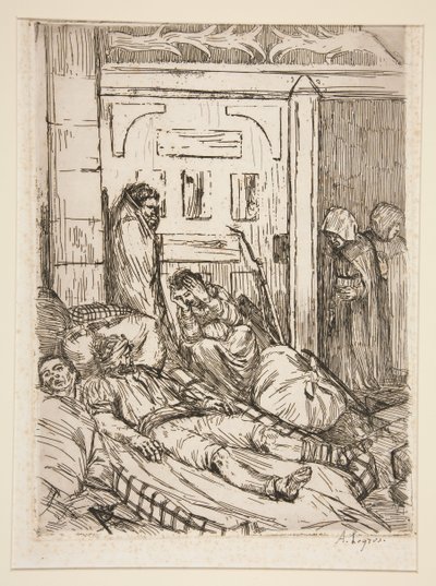  作： Alphonse Legros