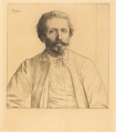 オーギュスト・デラートル 作： Alphonse Legros