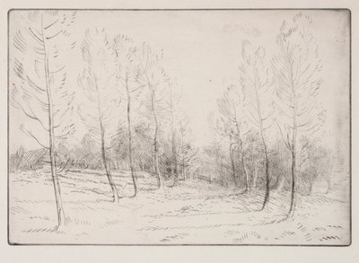 ポプラーズアベニュー。 作： Alphonse Legros