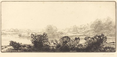 ロワール川のほとり ボール ド ラ ロワール。 作： Alphonse Legros