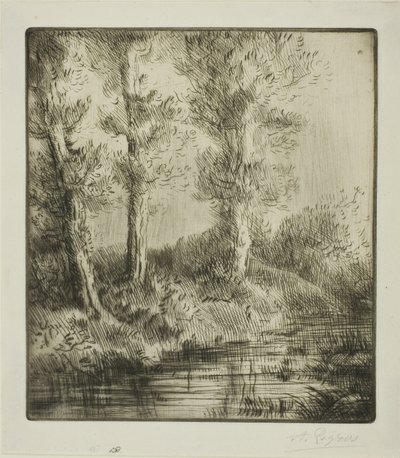 サンプレの銀行 作： Alphonse Legros