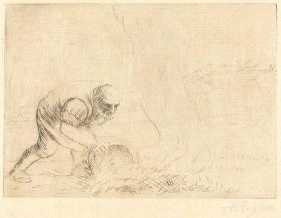 バーニンググラス 作： Alphonse Legros