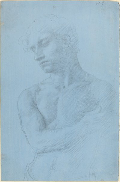 ヌードマンのバスト 作： Alphonse Legros