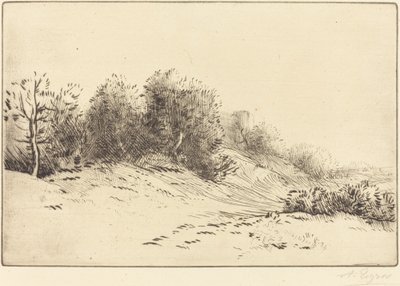 スペインの城 作： Alphonse Legros