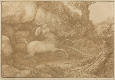 ケンタウロスの女。 作： Alphonse Legros