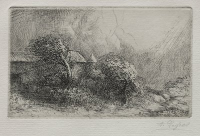 Chailli：嵐の終わりエフェの怒り。 作： Alphonse Legros