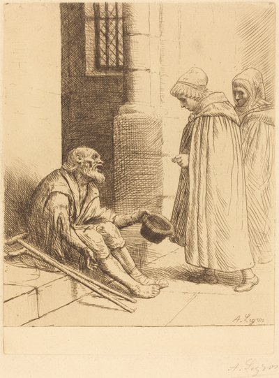 チャリティー・ラ・チャリテ。 作： Alphonse Legros