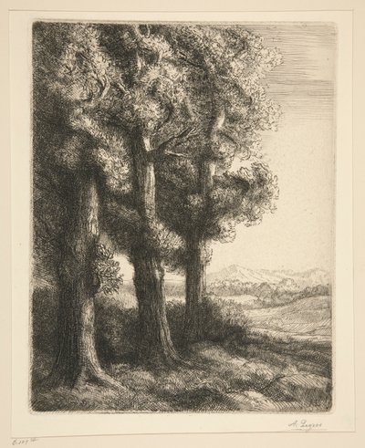 のコーナー 作： Alphonse Legros