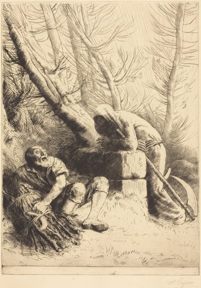  作： Alphonse Legros
