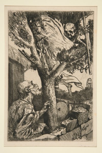 梨の木に死す 作： Alphonse Legros