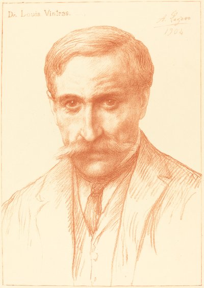 博士 ルイ・ヴィントラ、1904年。 作： Alphonse Legros