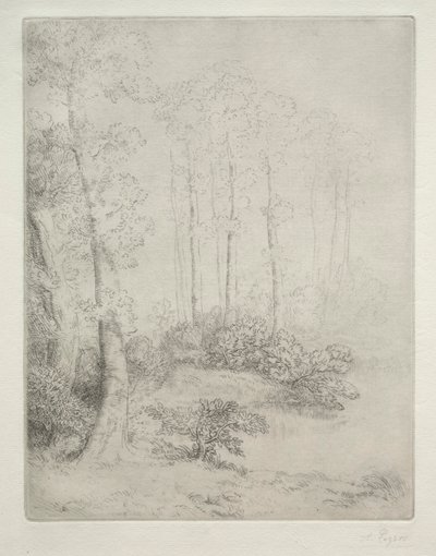 水の端Au Bord de LEau。 作： Alphonse Legros