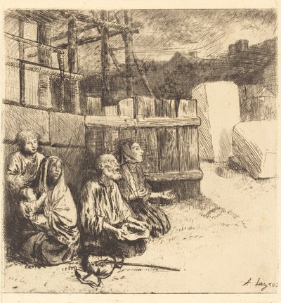 イングリッシュ・ベガーズ イングリッシュ・ベガーズ、1875年。 作： Alphonse Legros