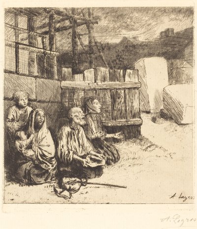 イングリッシュ・ベガーズ イングリッシュ・ベガーズ、1875年。 作： Alphonse Legros
