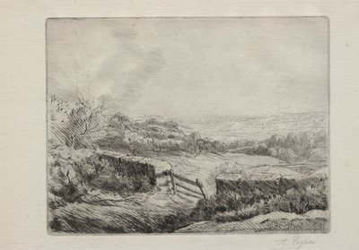 フィールドへの入り口 作： Alphonse Legros