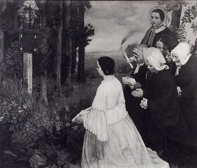 Ex Voto、1860 作： Alphonse Legros