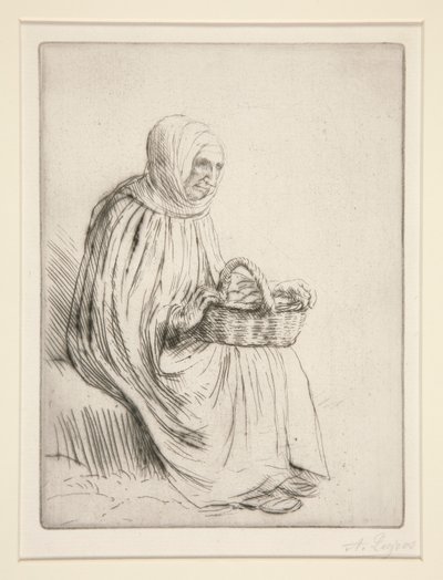 マーケットウーマン 作： Alphonse Legros