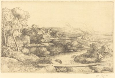 歩道橋 歩道橋。 作： Alphonse Legros