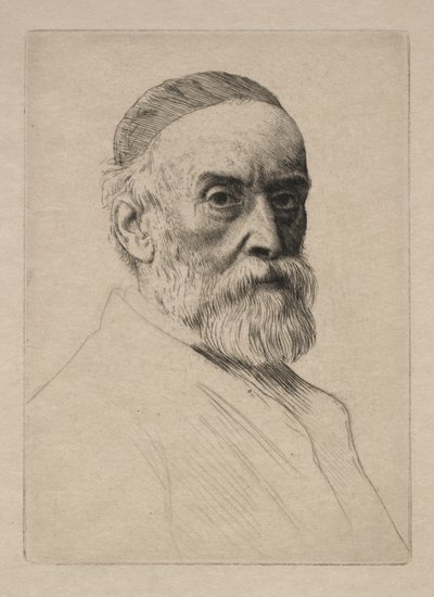 ジョージ・フレデリック・ワッツ。 作： Alphonse Legros