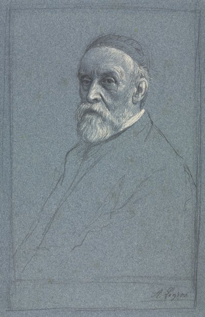 ジョージフレデリックワッツ、RA、c。 1877-1878。 作： Alphonse Legros