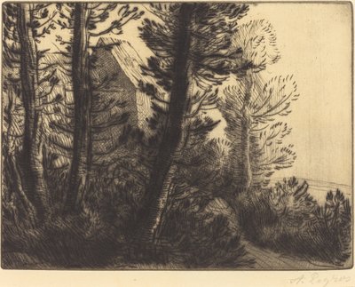 守衛所 守衛所。 作： Alphonse Legros