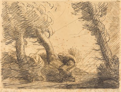Harvesters Surprised by the Storm (Moissoneuses Surprised par l