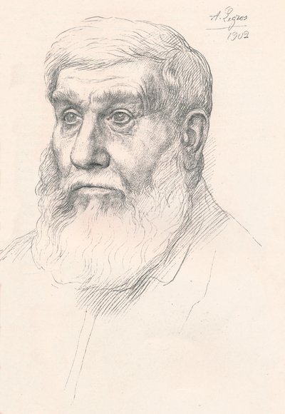 農民の長、1902年、1903年 作： Alphonse Legros