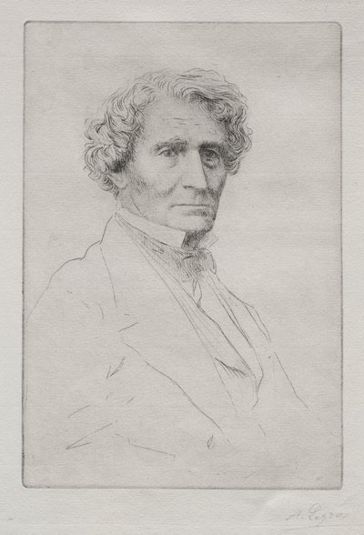 ヘクター・ベルリオーズ 作： Alphonse Legros