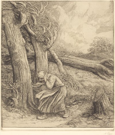 ハリケーン The hurricane 作： Alphonse Legros