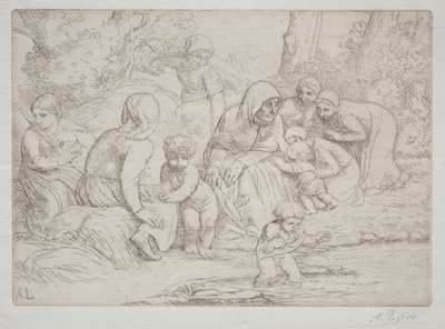 夏 作： Alphonse Legros