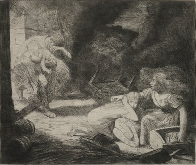 リンセンディ、1876。 作： Alphonse Legros