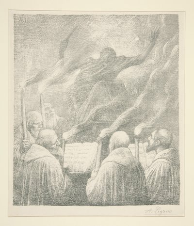 L 作： Alphonse Legros