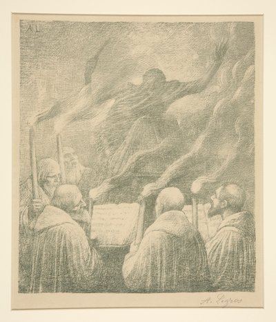 L 作： Alphonse Legros