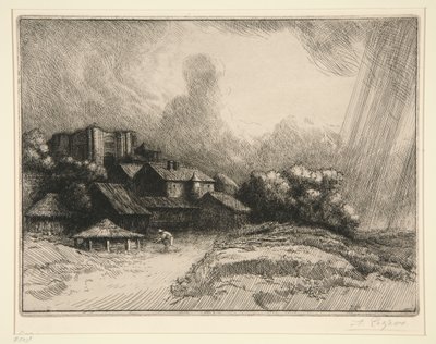  作： Alphonse Legros
