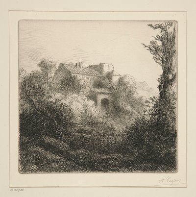 ザ ファーム オン ザ ヒル 作： Alphonse Legros