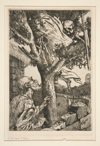 梨の木に死す 作： Alphonse Legros