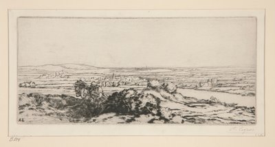 砂丘の谷 作： Alphonse Legros